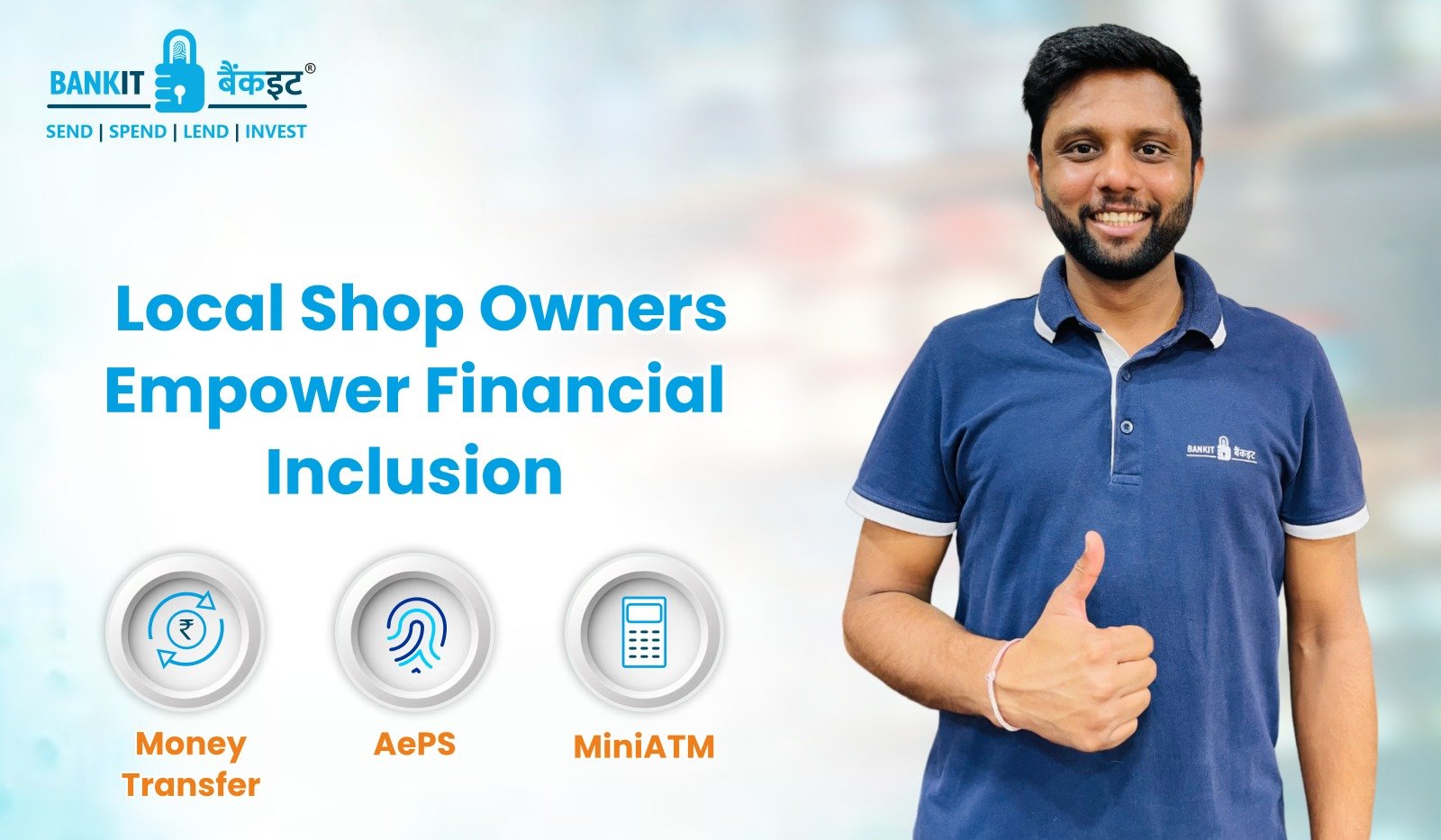 Local shop owners empower financial inclusion 
